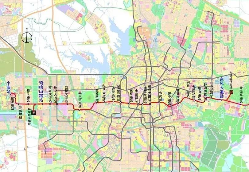 合肥地铁8号线最新线路图,合肥地铁8号线最新线路图，城市脉络的新延伸