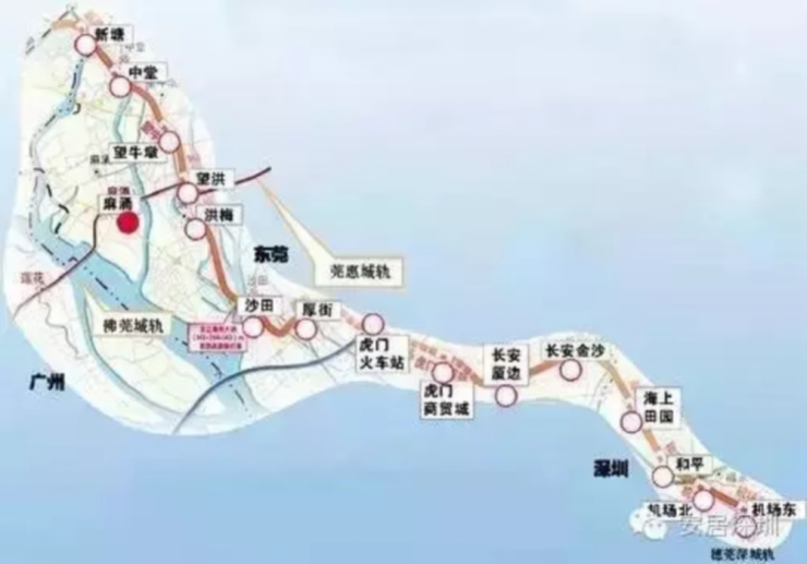 穗莞深城轨最新线路图,穗莞深城轨最新线路图，连接珠三角的交通枢纽